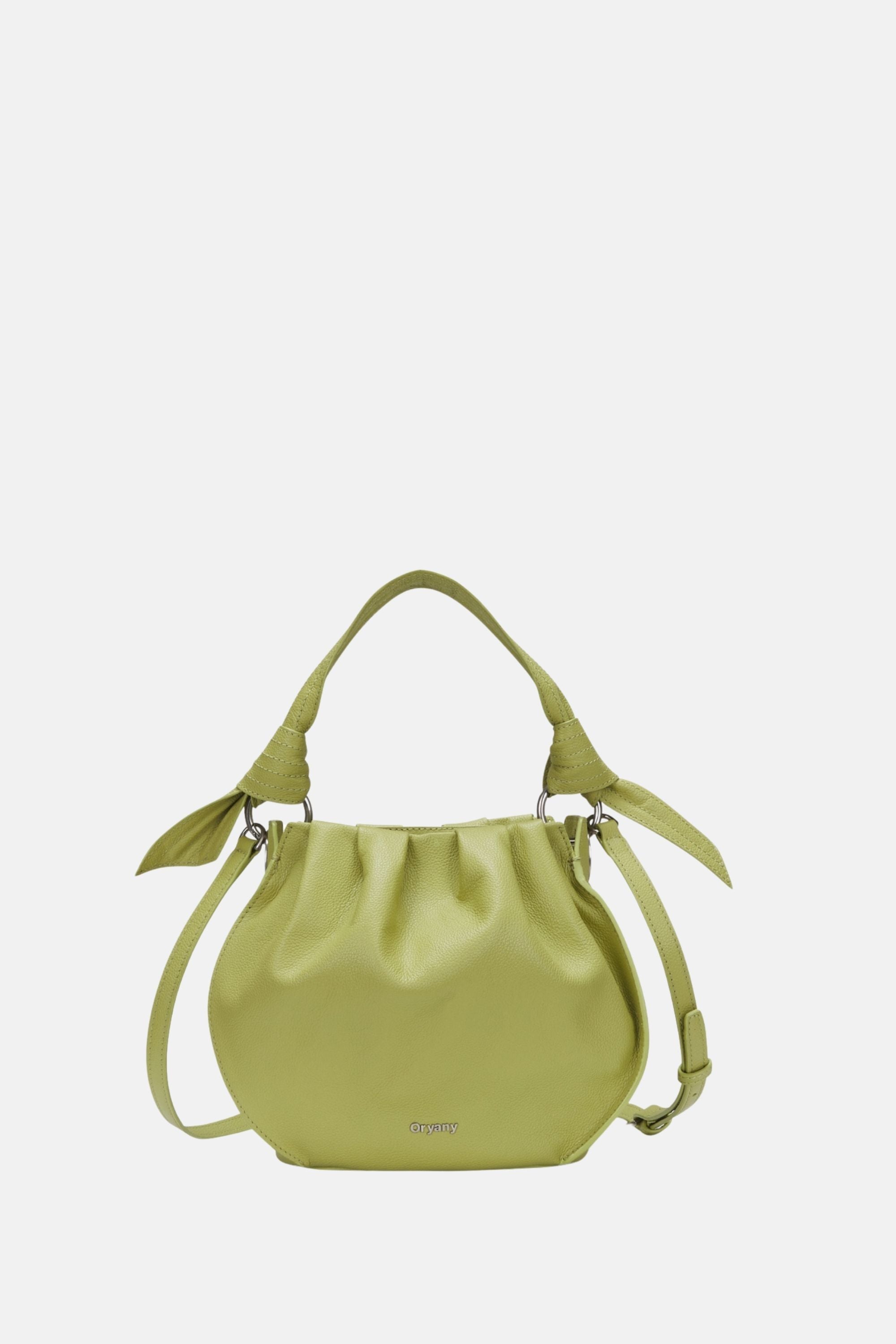 Oryany - Selena Bucket Bag - Medium Crossbody - Sweet Green Leather