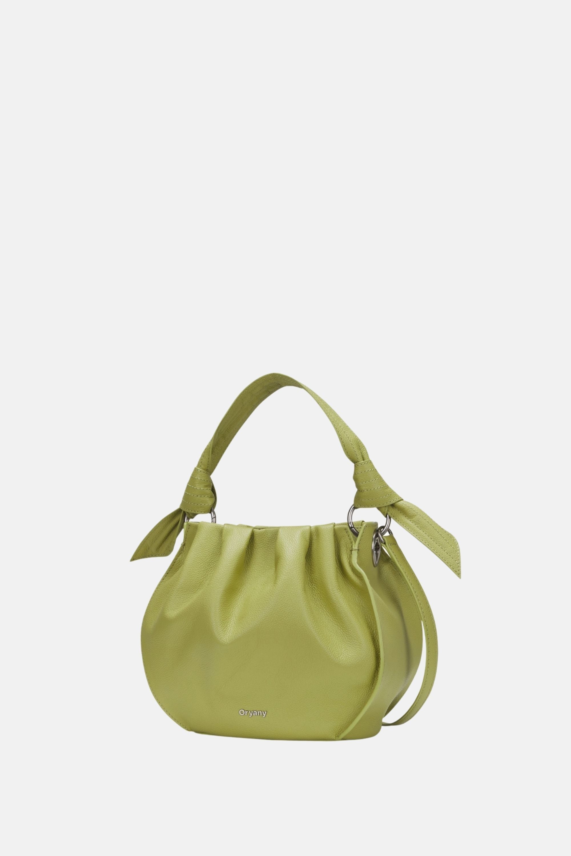 Oryany - Selena Bucket Bag - Medium Crossbody - Sweet Green Leather