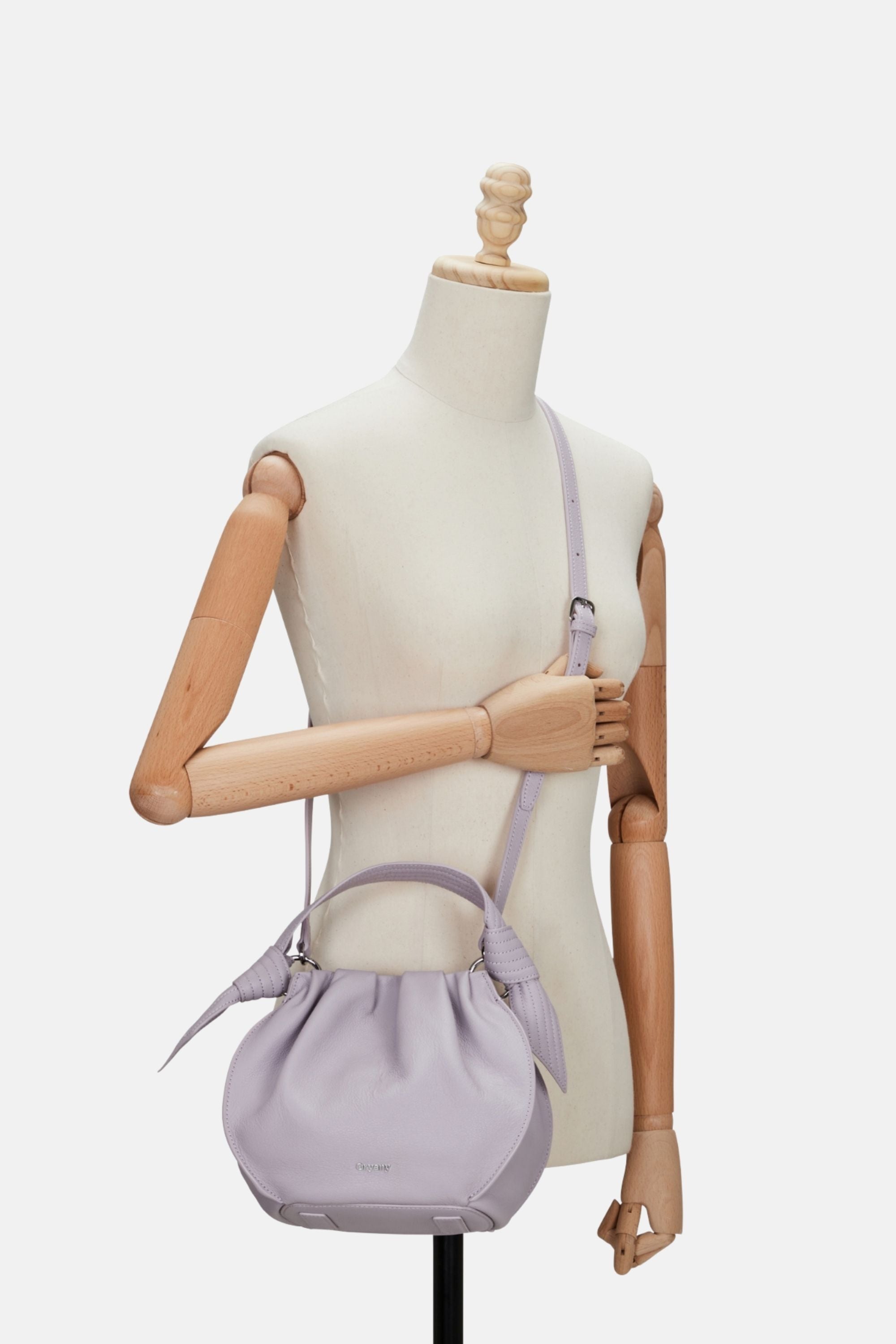 Oryany - Selena Bucket Medium Crossbody Handbags - Stock Purple / One size
