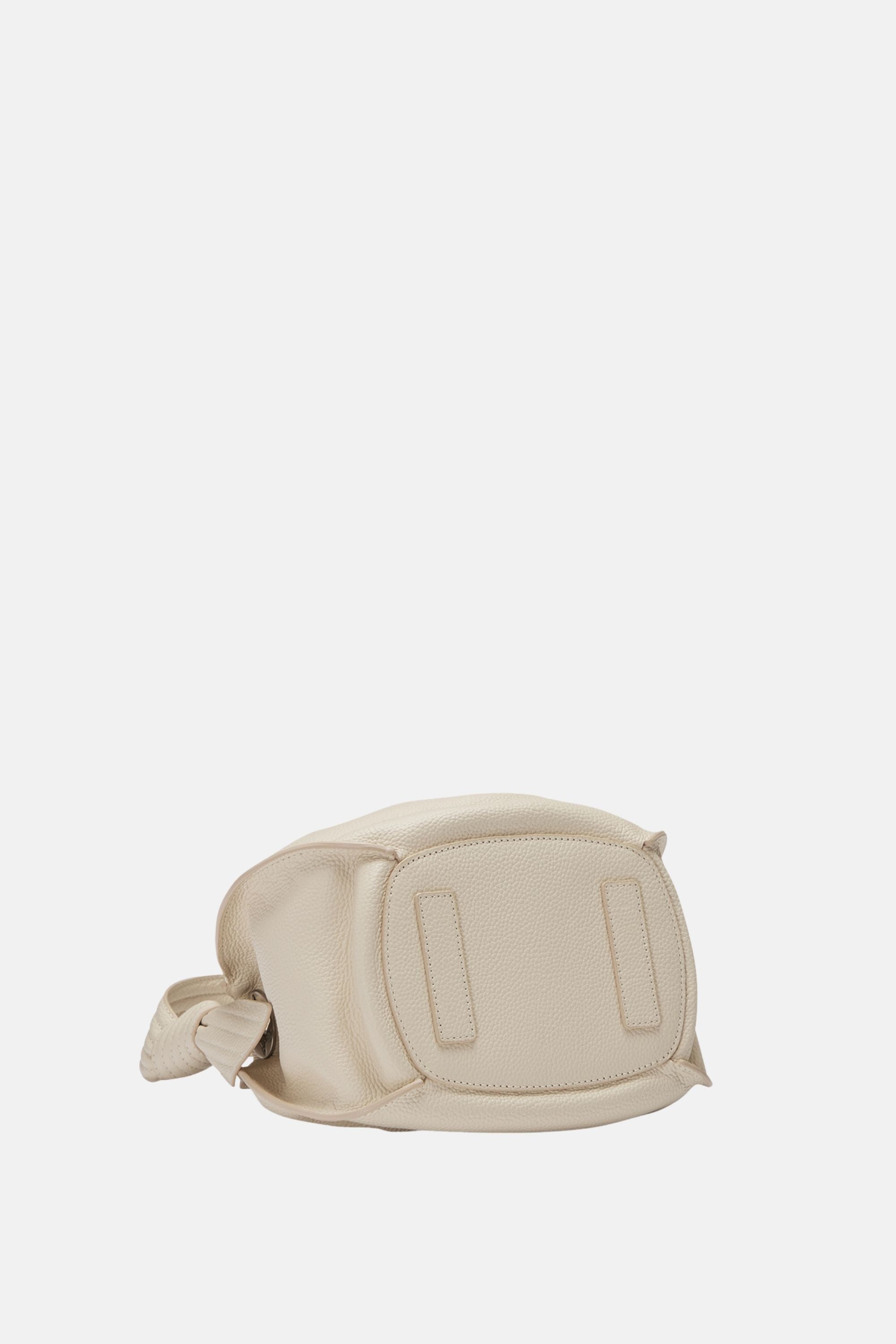 Oryany - Selena Bucket Bag - Medium Crossbody - Cream Leather