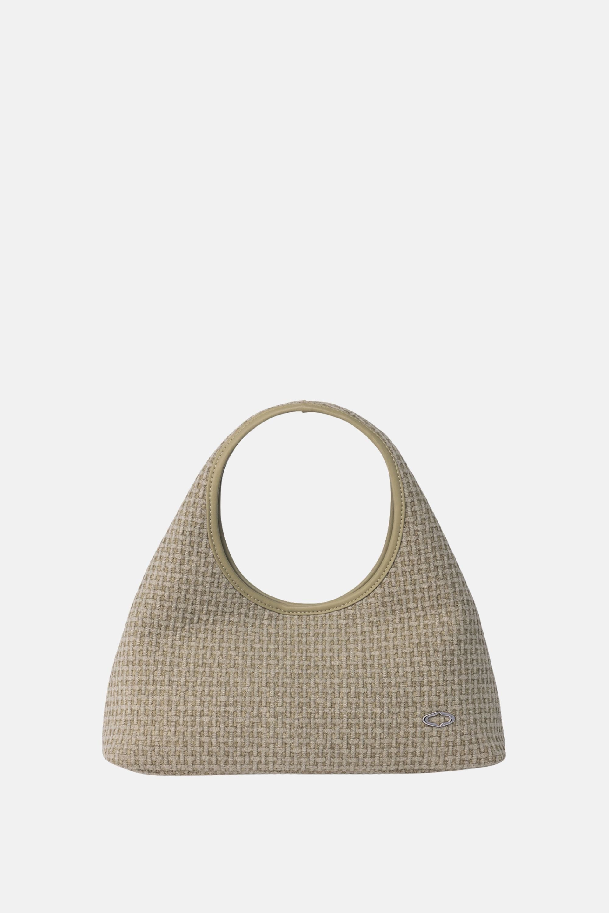 Oryany - Waffle Canvas Small Satchel – Top Handle Crossbody - Olive