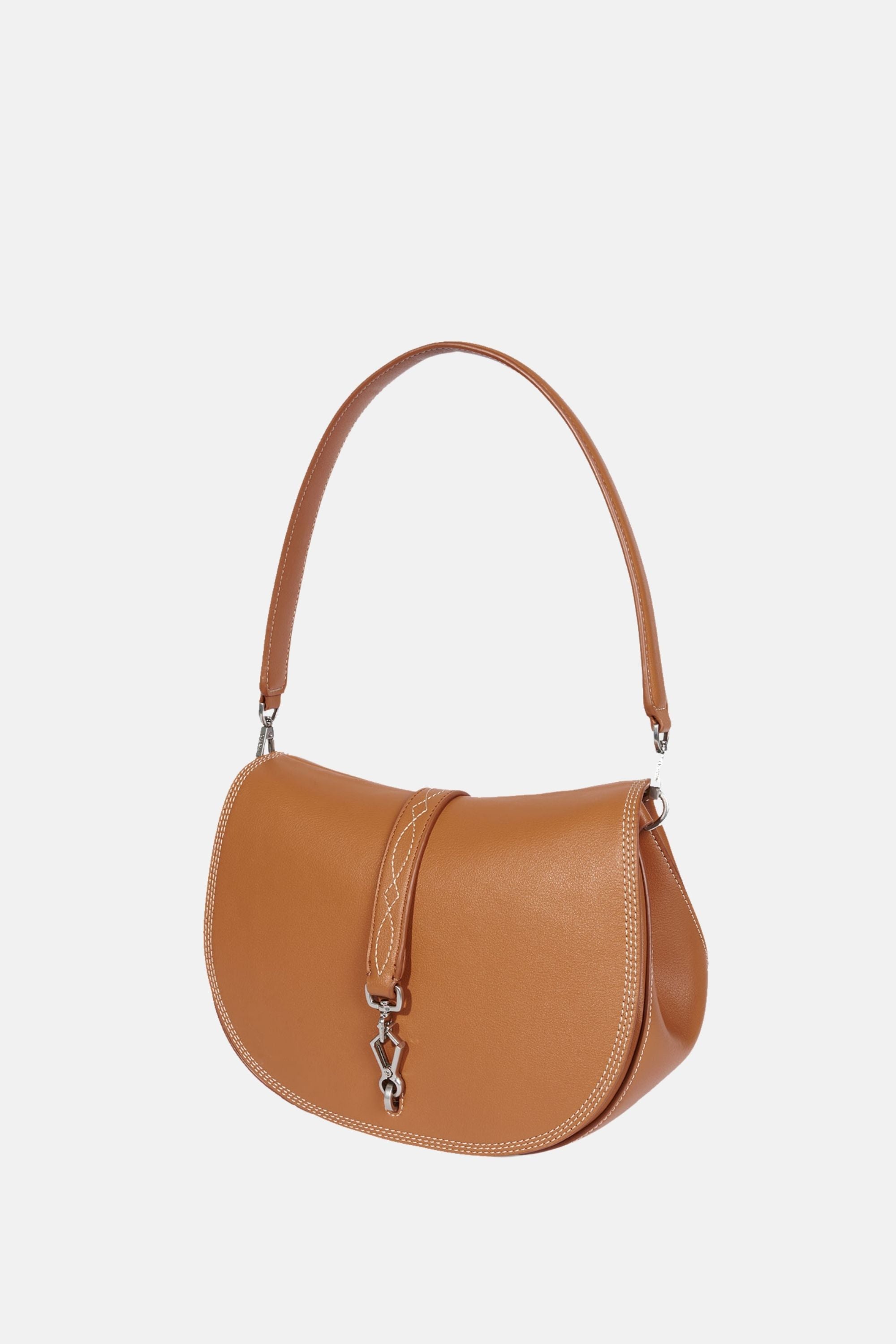 Oryany - Western Stitch Saddle Bag - Tiki Tan Leather