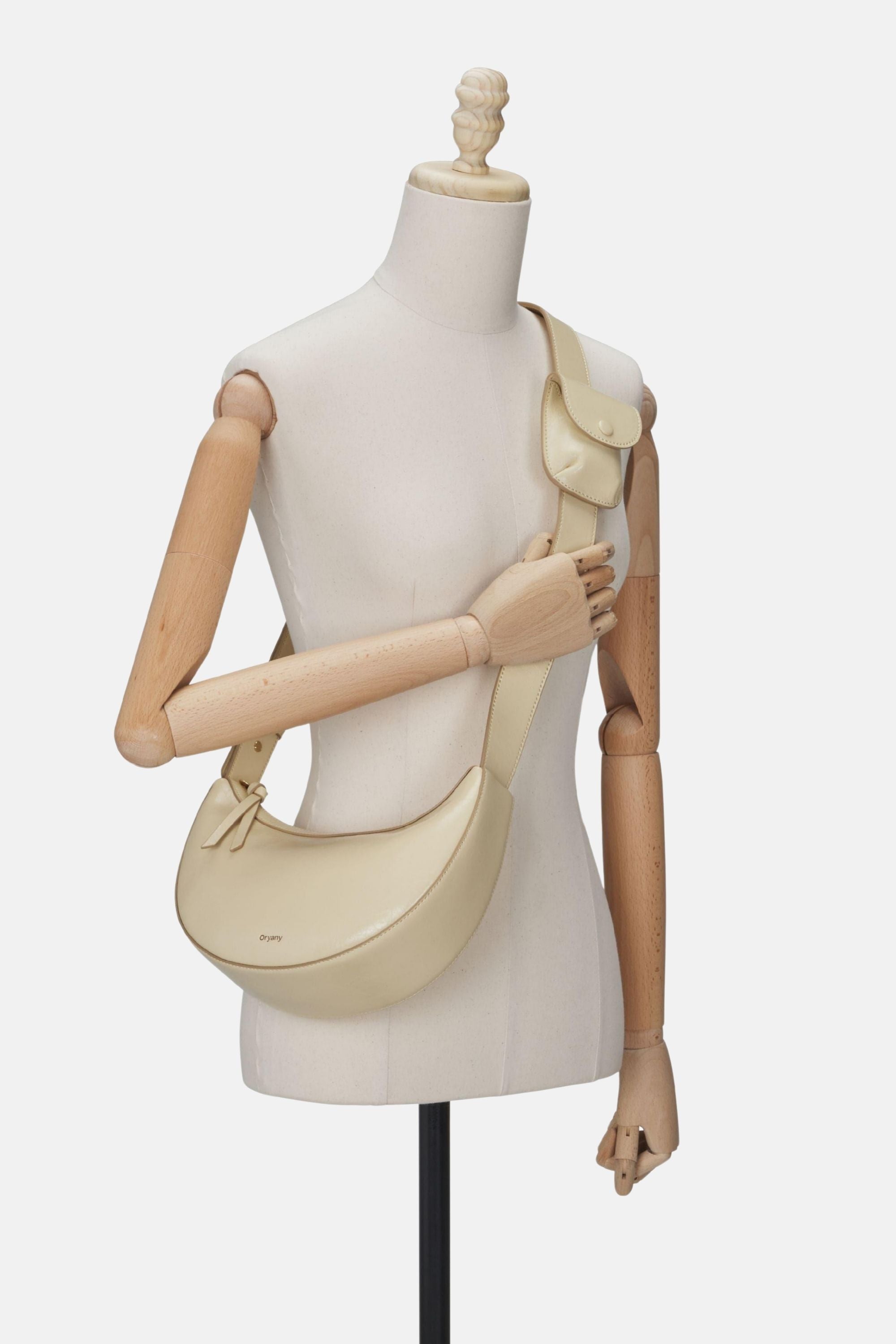 Oryany - Rookie Crack Crossbody Medium Handbags - Butter Cream / One size