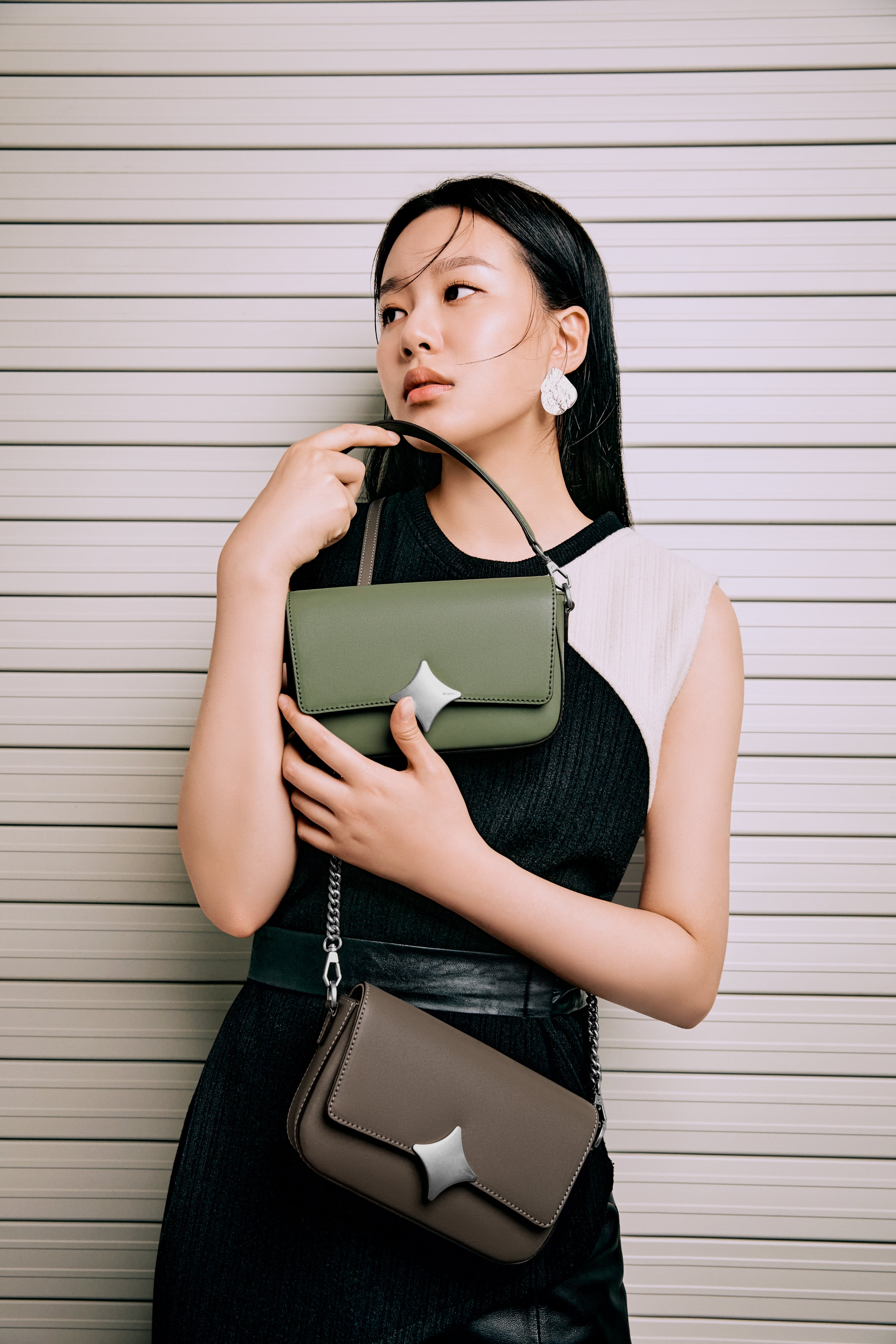 YU-NA PARK is ready for fall in Oryany 2021 FW Campaign