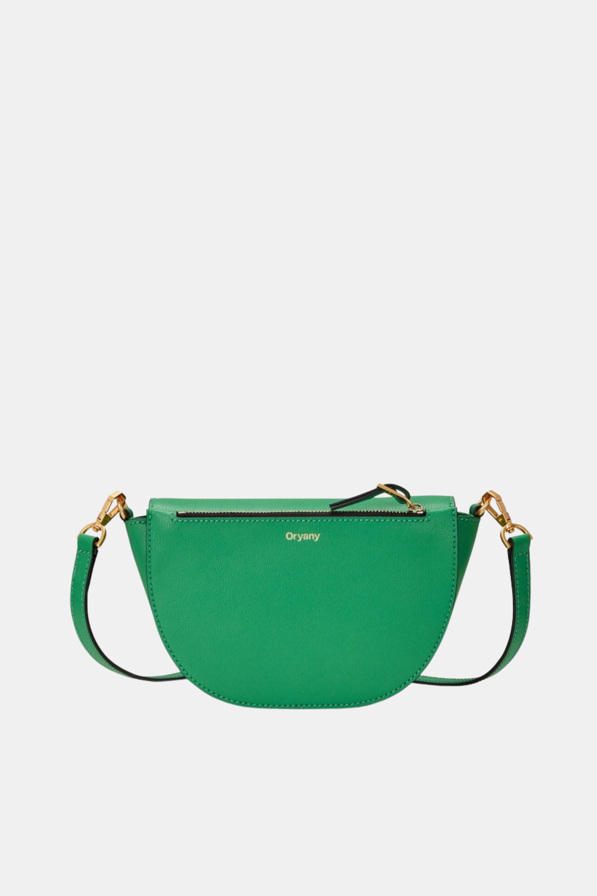 Oryany - Lottie Saddle Crossbody Small Handbags - Kelly Green