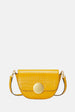 Oryany - Lottie Croco Saddle Crossbody - Small - Shadow Yellow Leather