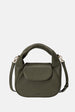 Oryany - Anaan Medium Satchel Tote – Top Handle Crossbody Bag - Olive Leather