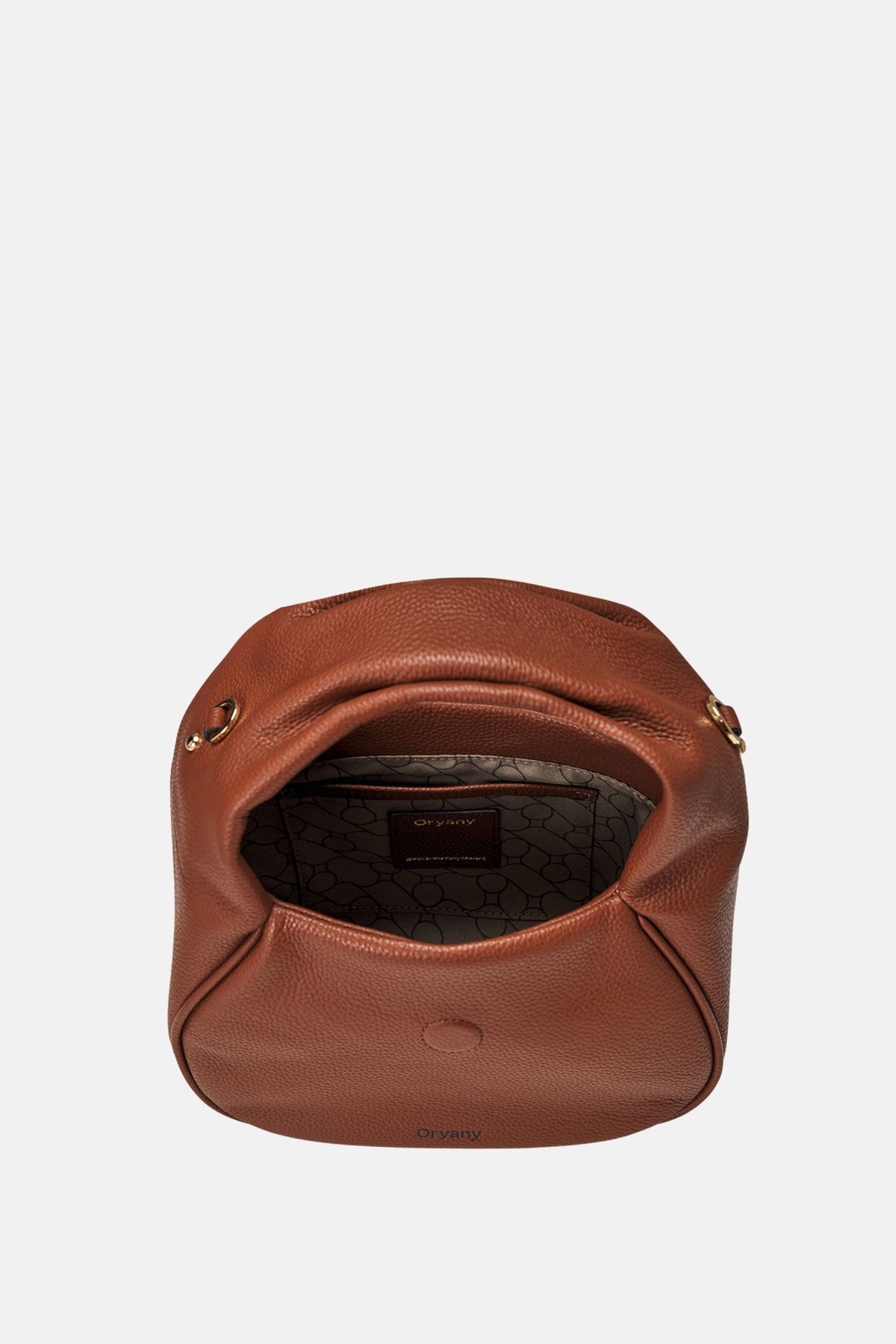 Oryany - Anaan Medium Satchel Tote – Top Handle Crossbody Bag - Toffee Tan Leather
