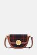 Oryany - Lottie Check Crossbody Small Handbags - Toffee Tan