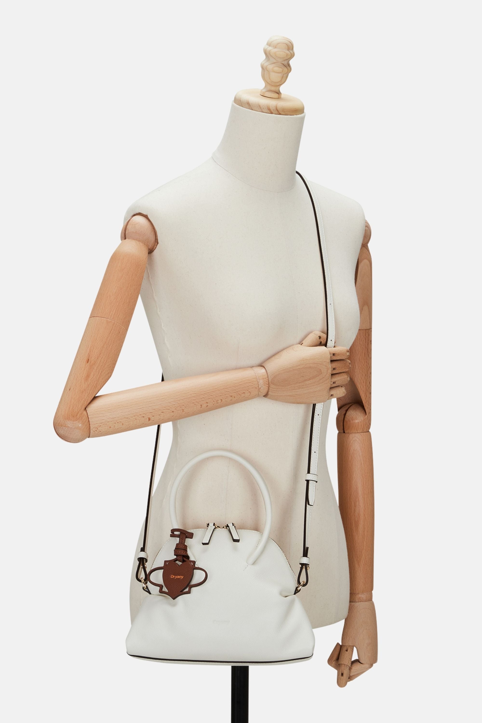 Oryany - Adele Mini Satchel Handbags - Cloud Leather