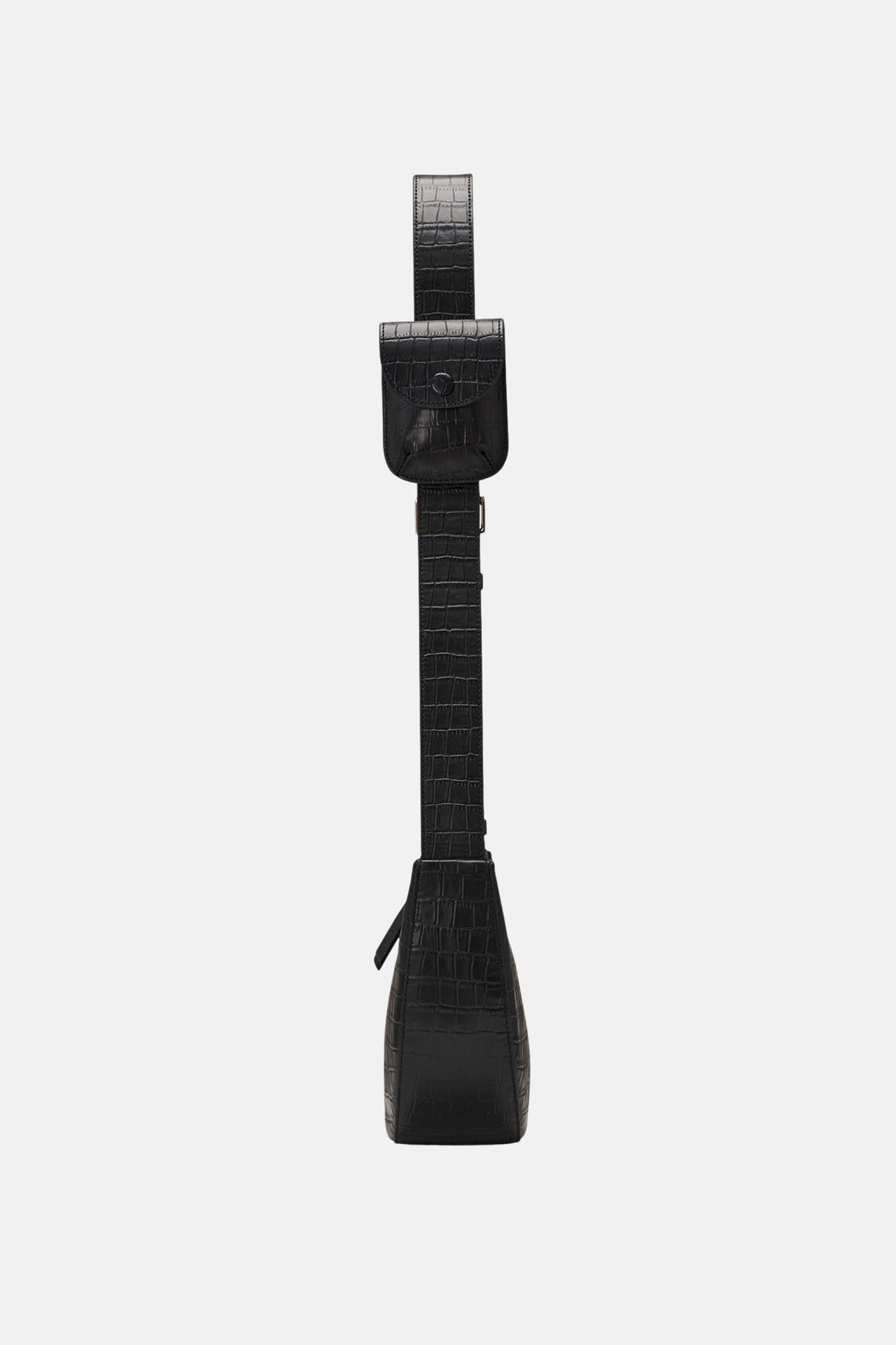 Oryany - Rookie Croco Crossbody Medium Handbags - Black