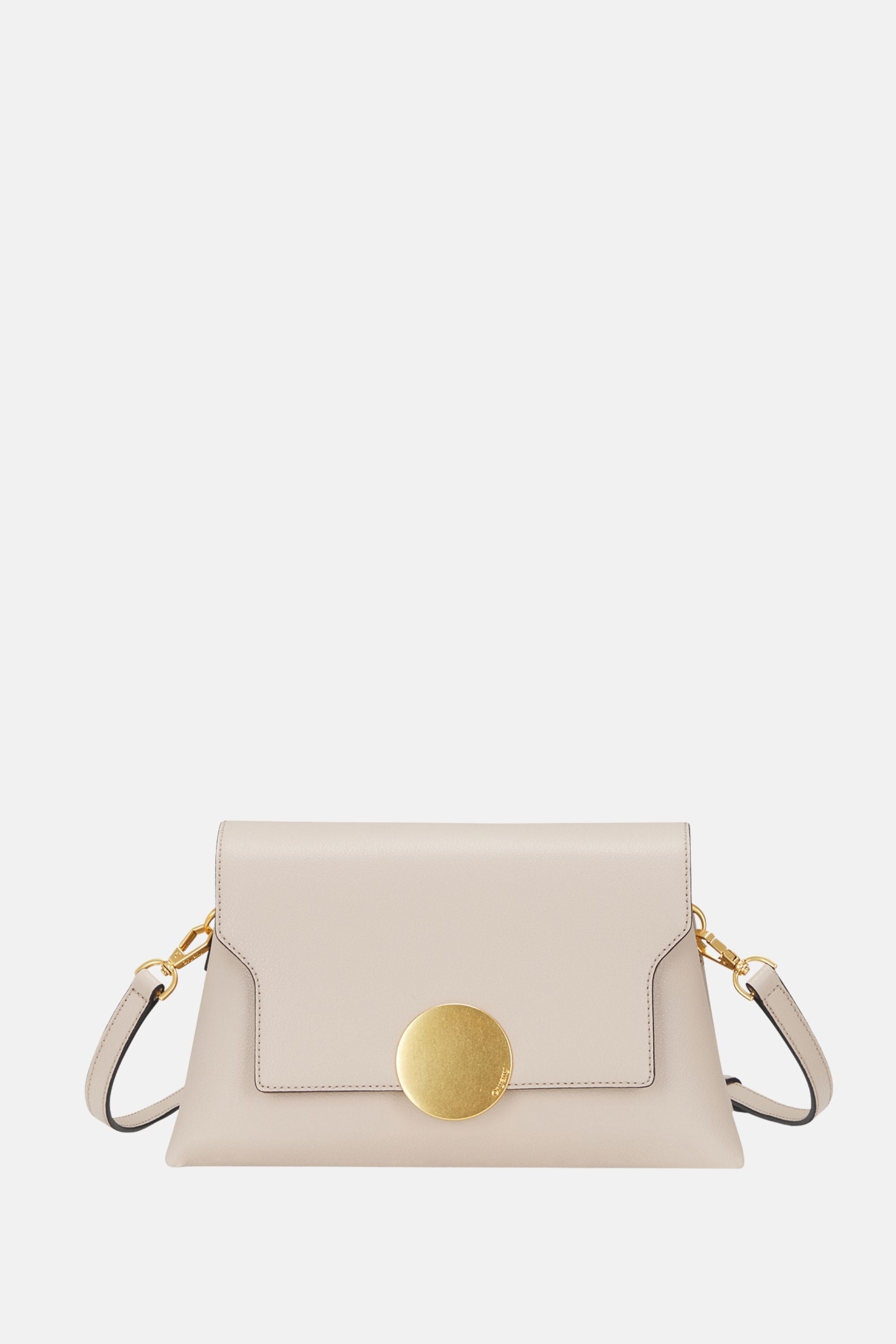 Oryany - Lottie Flap Crossbody Medium Handbags - Ivory Leather