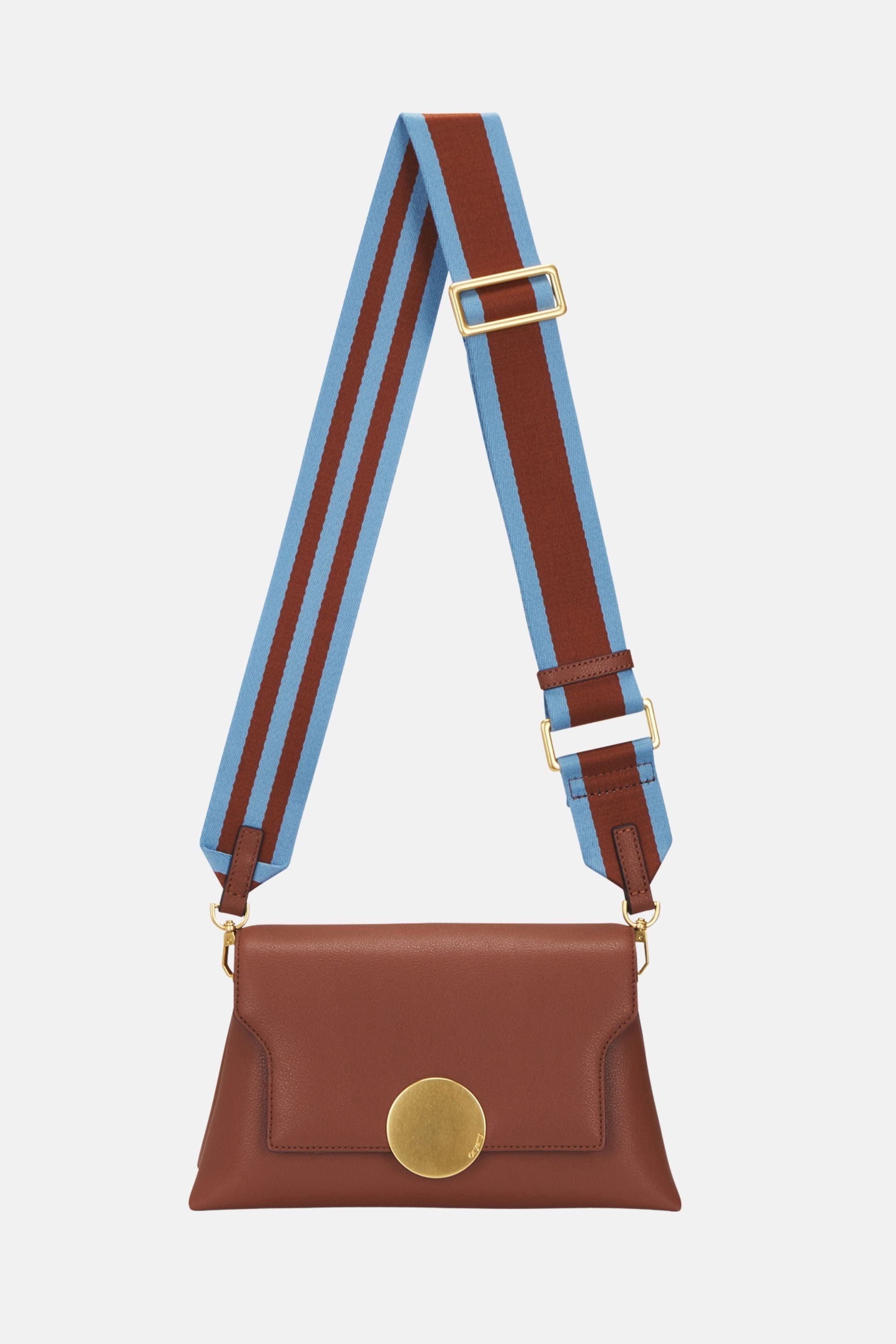 Oryany - Lottie Flap Crossbody Medium Handbags - Toffee Tan / One size