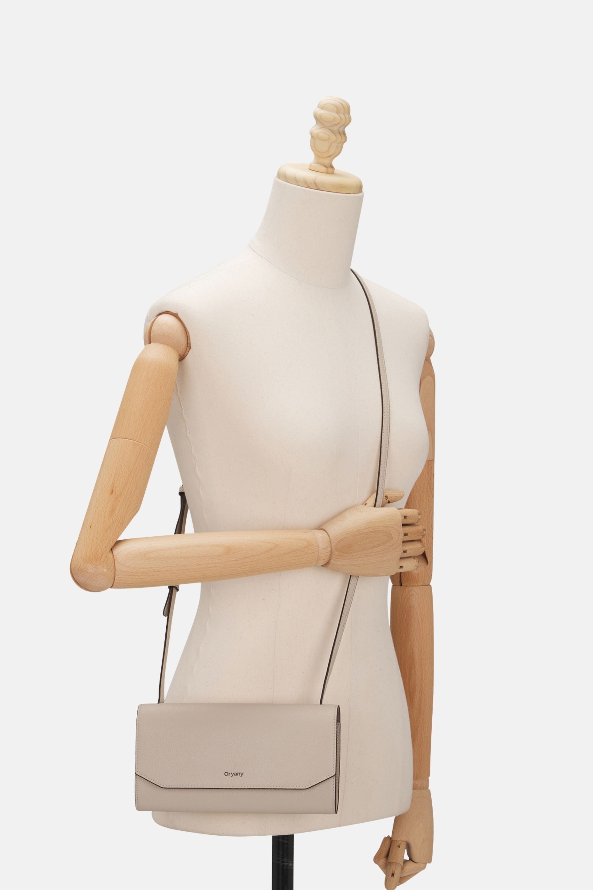 Oryany - Mandy Travel Set Crossbody Handbags - Cream Leather