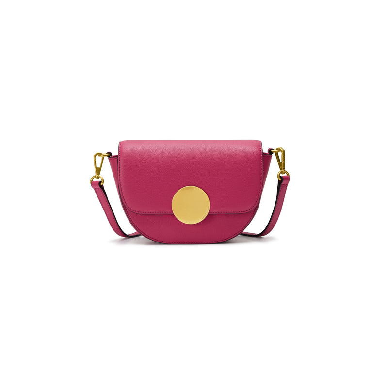 Lottie Saddle Crossbody_RASPBERRY