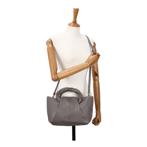 Oryany - Cozy Satchel Medium Crossbody Handbags - Warm Grey / One size