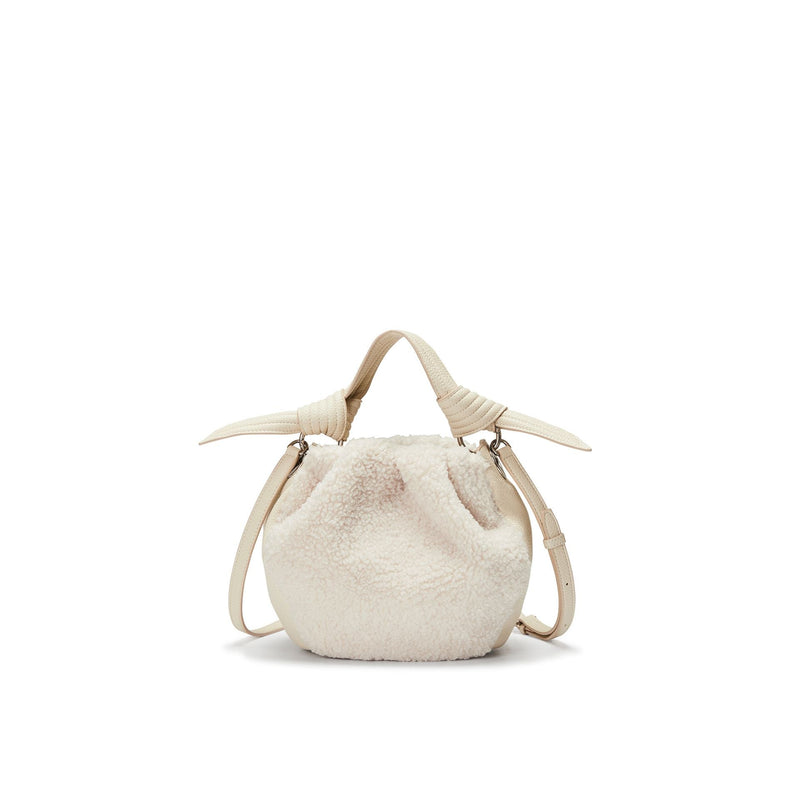 Oryany Selena Eco Fur Bucket - Medium Crossbody