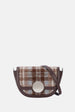 Oryany - Lottie Check Crossbody Small Handbags - Brown