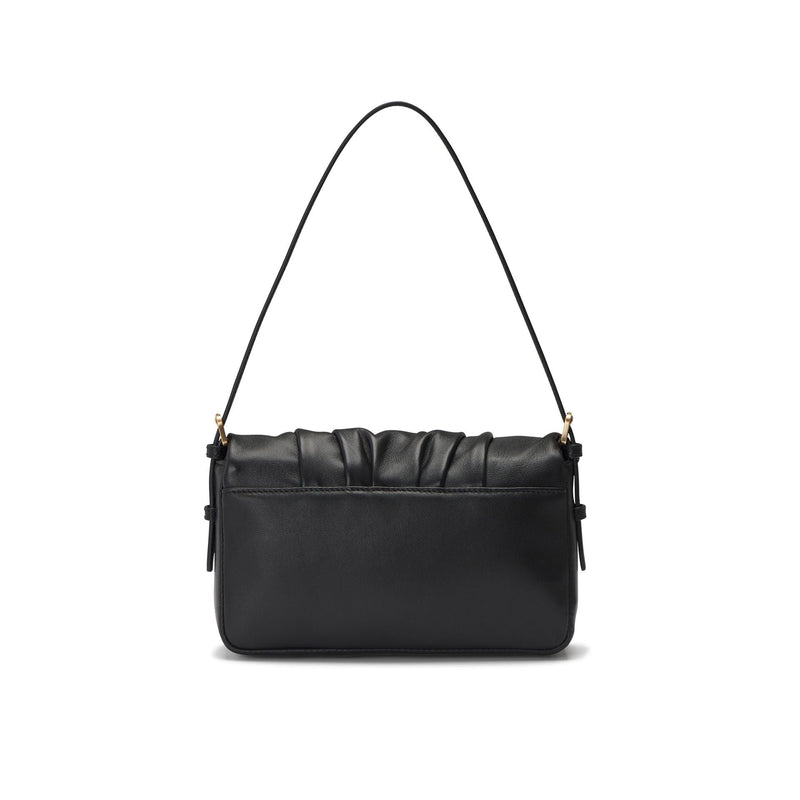 Bell Shoulder - Medium Crossbody - Black / One size