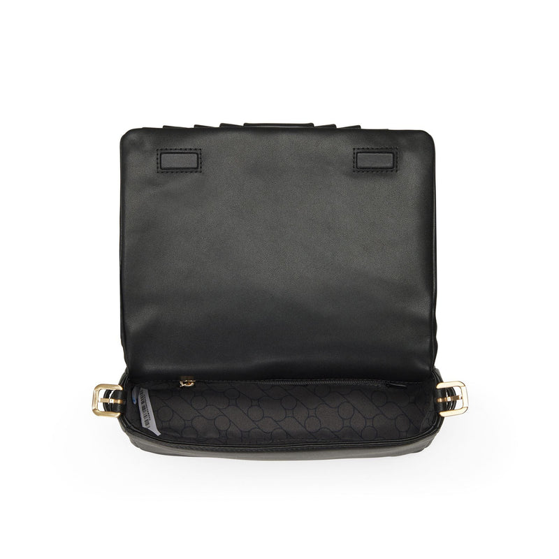 Bell Shoulder - Medium Crossbody - Black / One size