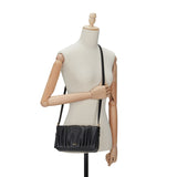 Bell Shoulder - Medium Crossbody - Black / One size