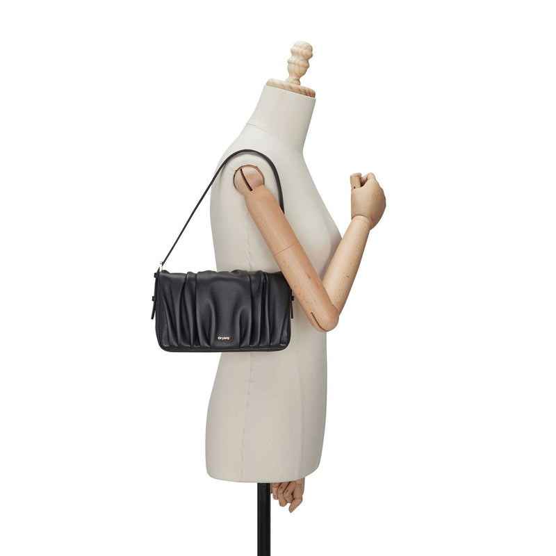 Bell Shoulder - Medium Crossbody - Black / One size
