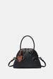 Oryany - Adele Mini Satchel Handbags - Black Leather