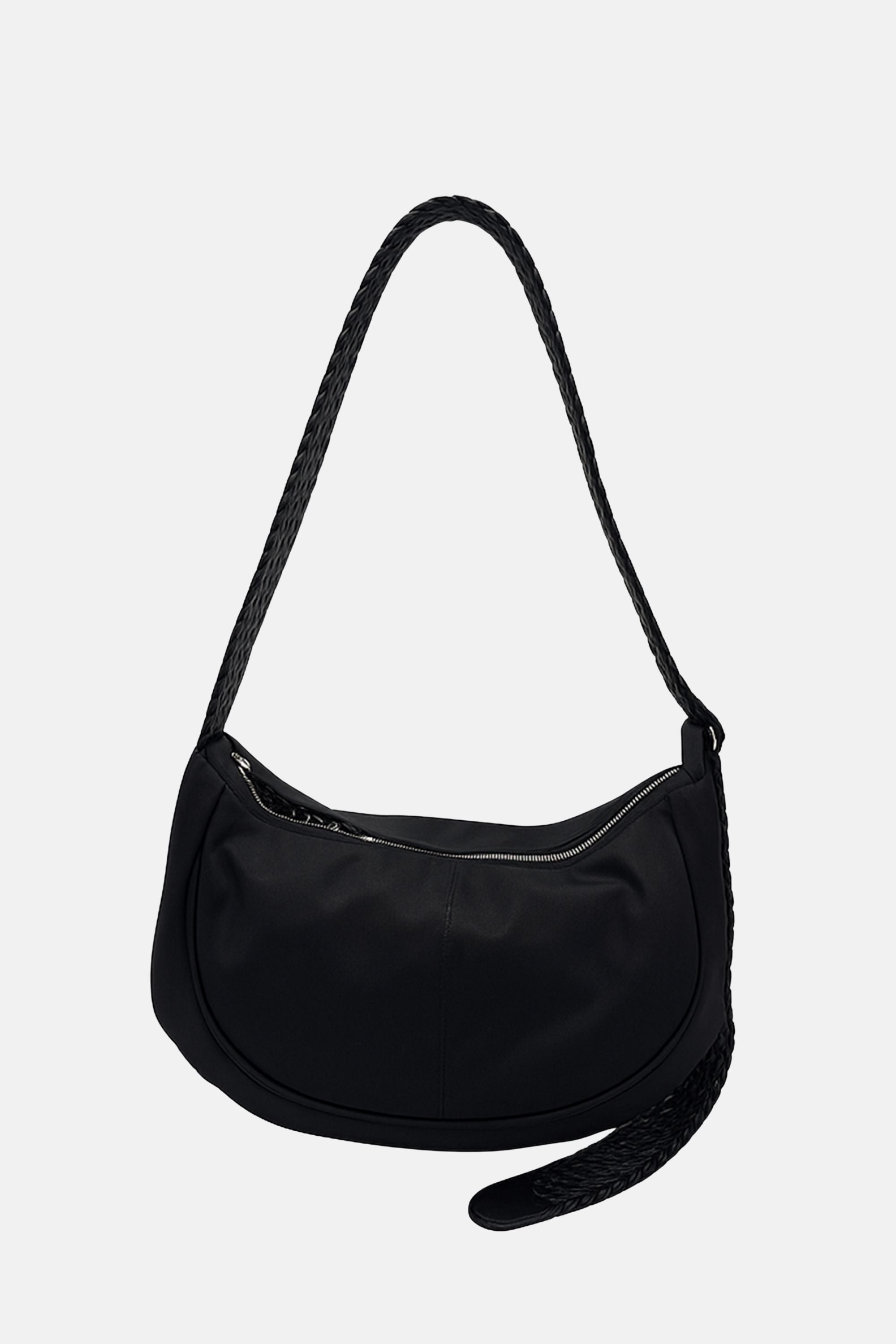 Oryany - Braid Black Crossbody Bag