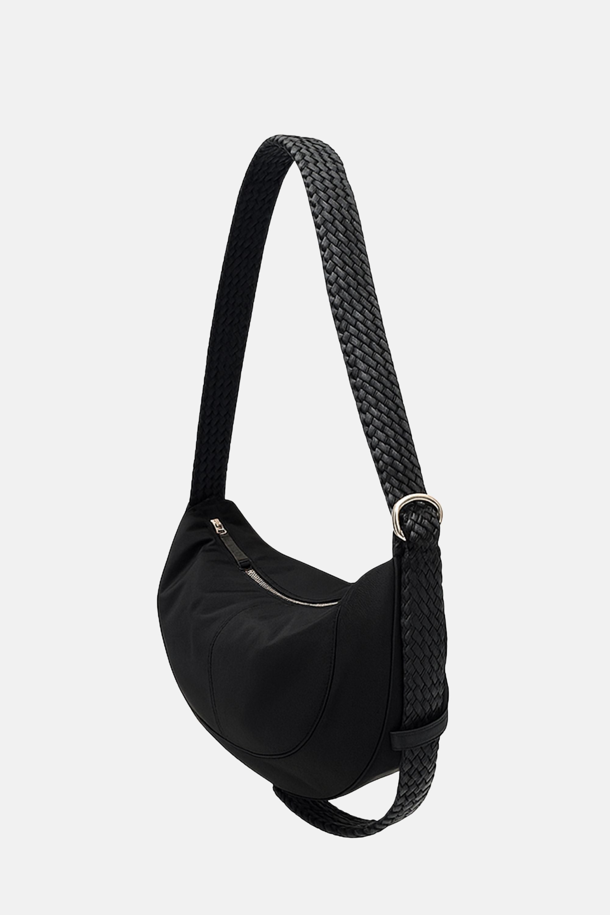 Oryany - Braid Black Crossbody Bag