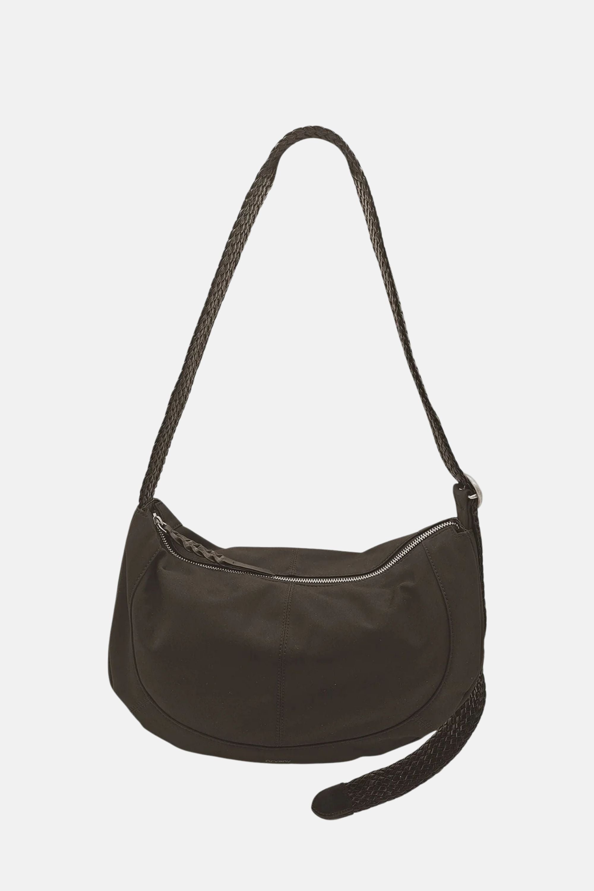 Oryany - Braid Smoky Brown Crossbody Bag