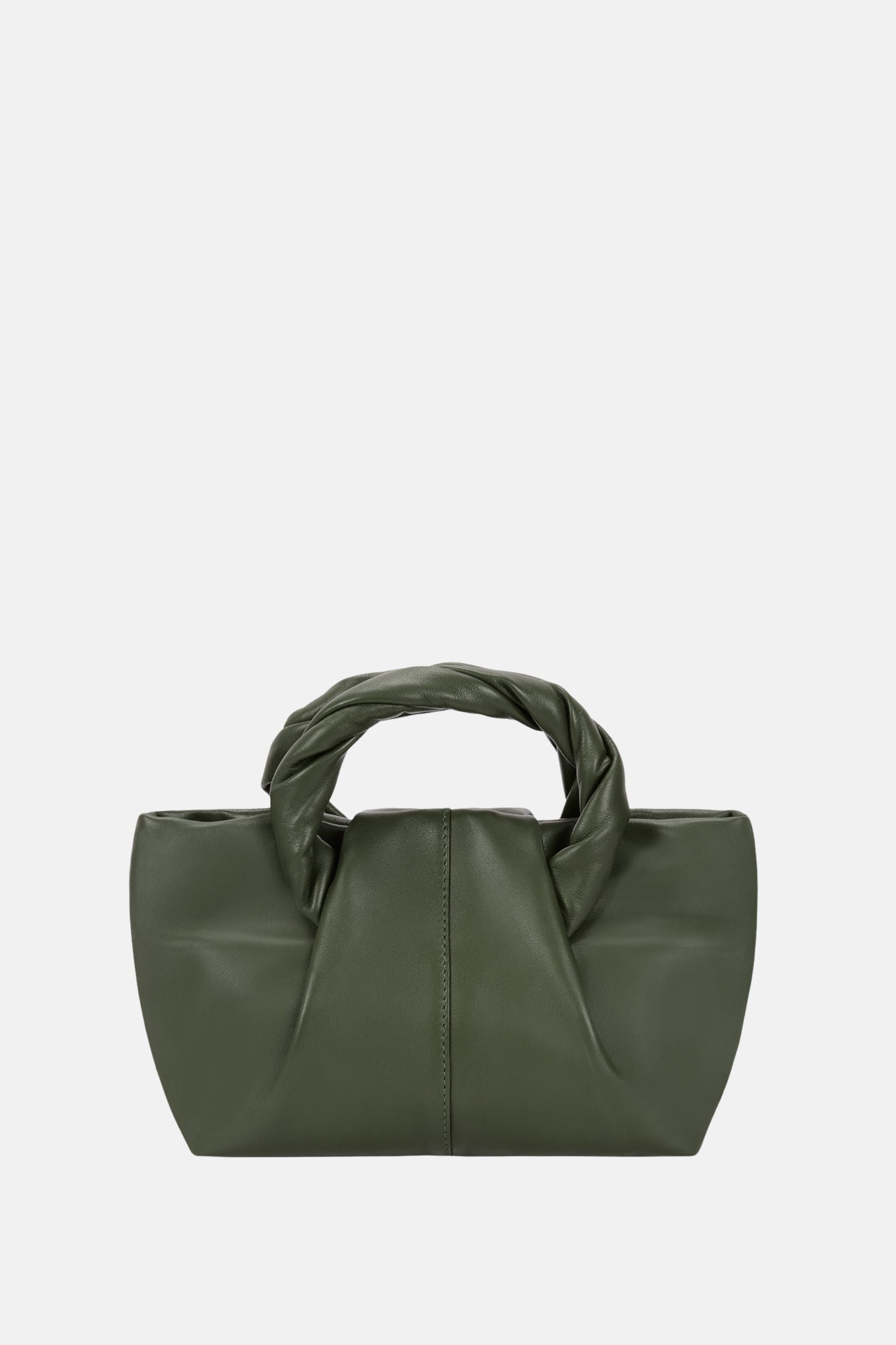 oryany ブラックレザーショルダーバッグ SHOULDER BAG