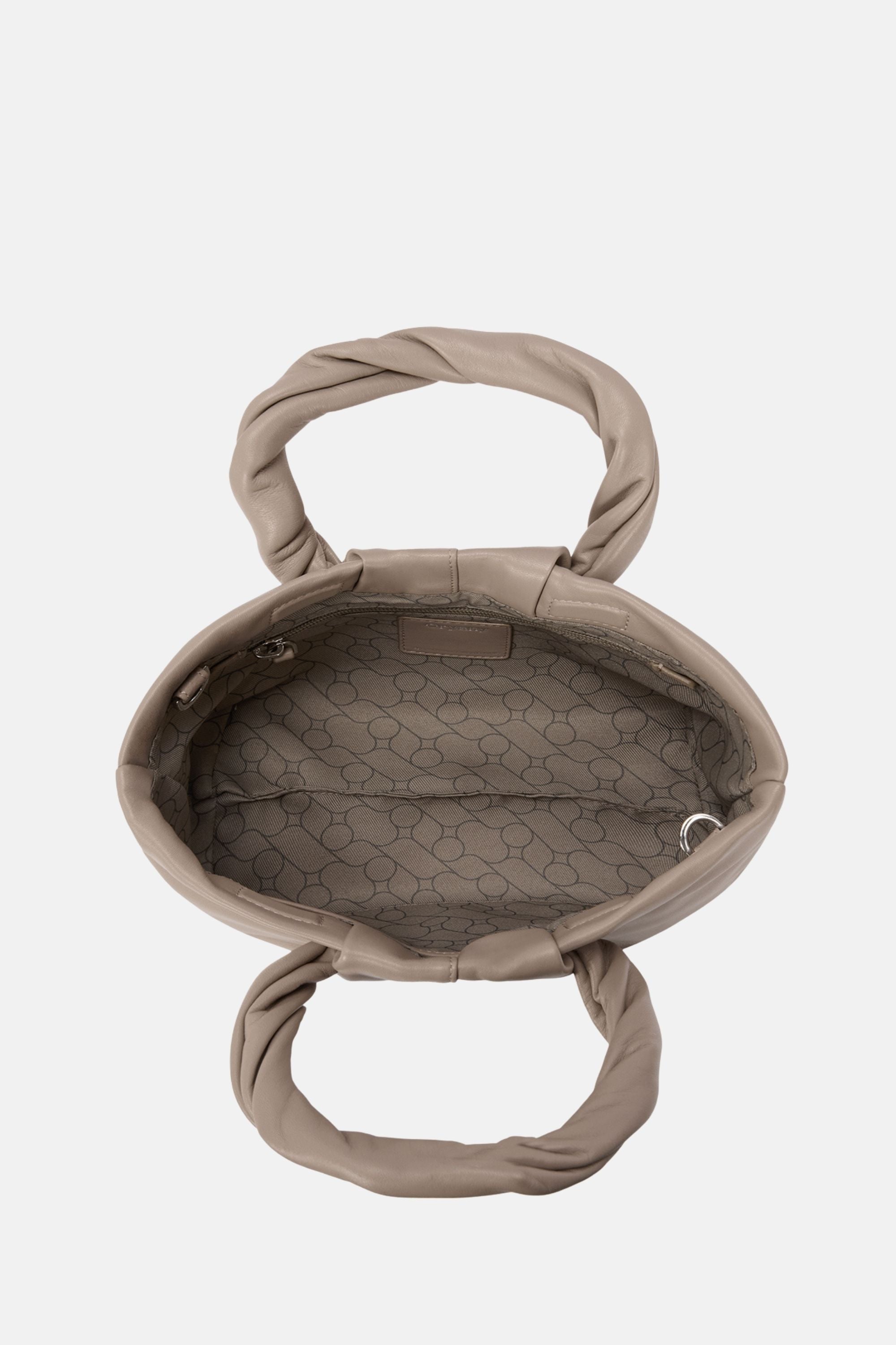 Oryany - Cozy Satchel Medium Crossbody Handbags - Taupe