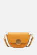 Oryany - Lottie Saddle Crossbody Small Handbags - Yellow Leather