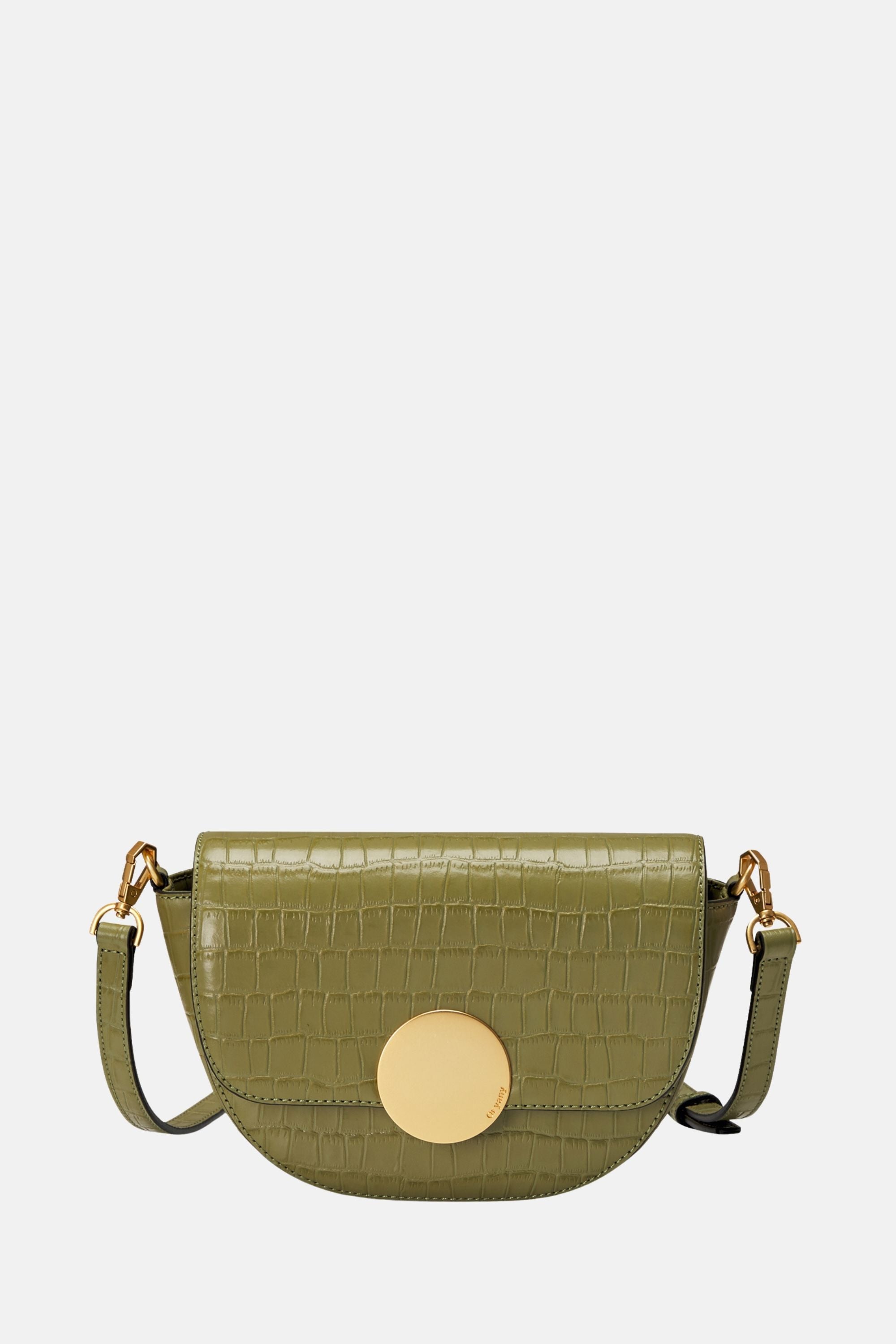 Lottie Croco Crossbody - Small Crossbody - Leaf Olive / One size