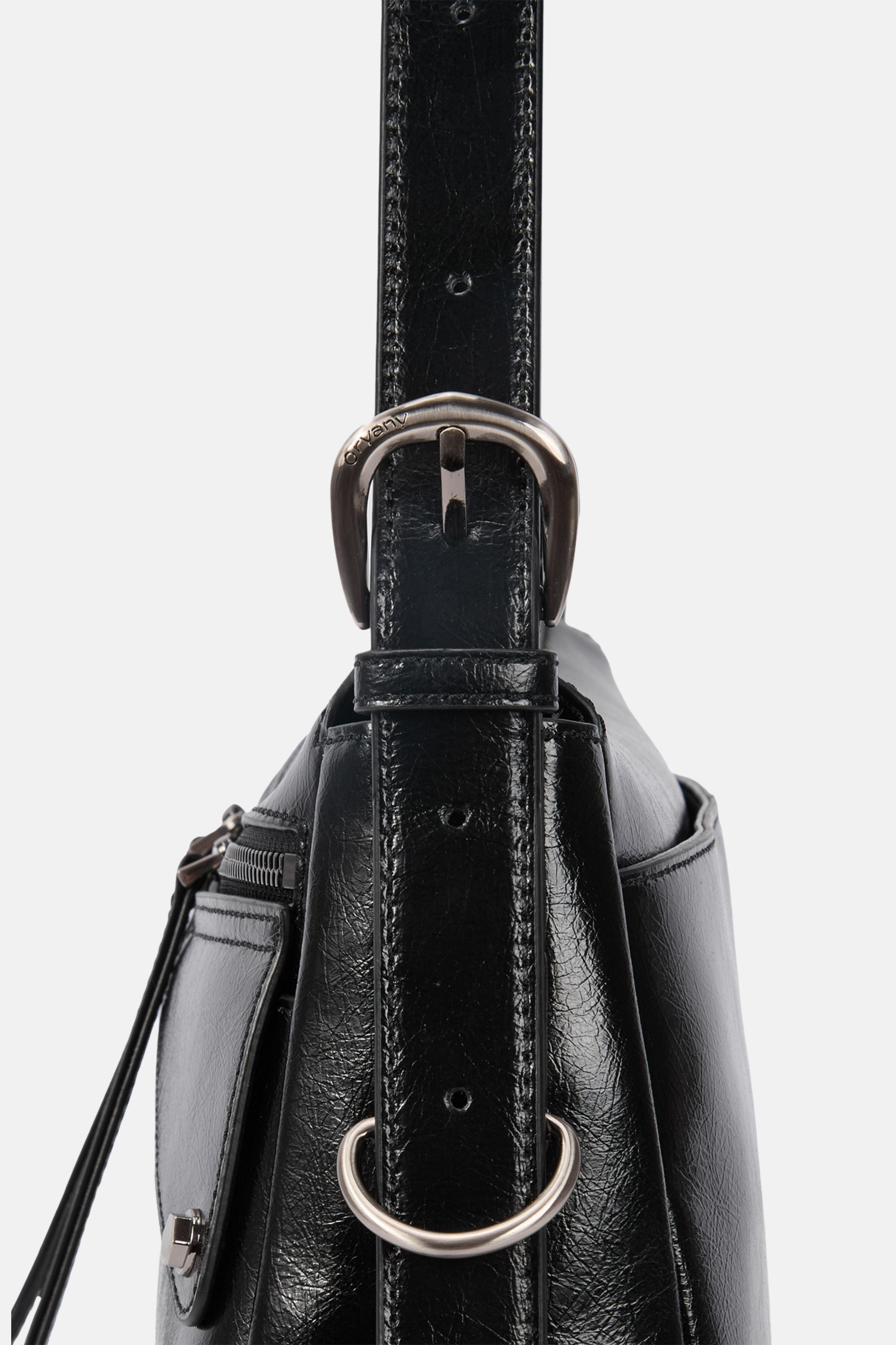 Oryany Motorcycle Shoulder Bag - Black