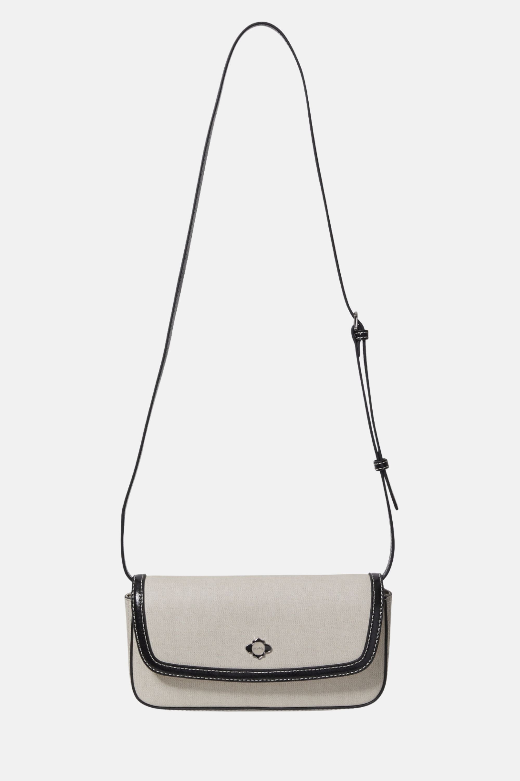 Oryany - Moroccan Button Vanilla Cream Phonewallet - Crossbody