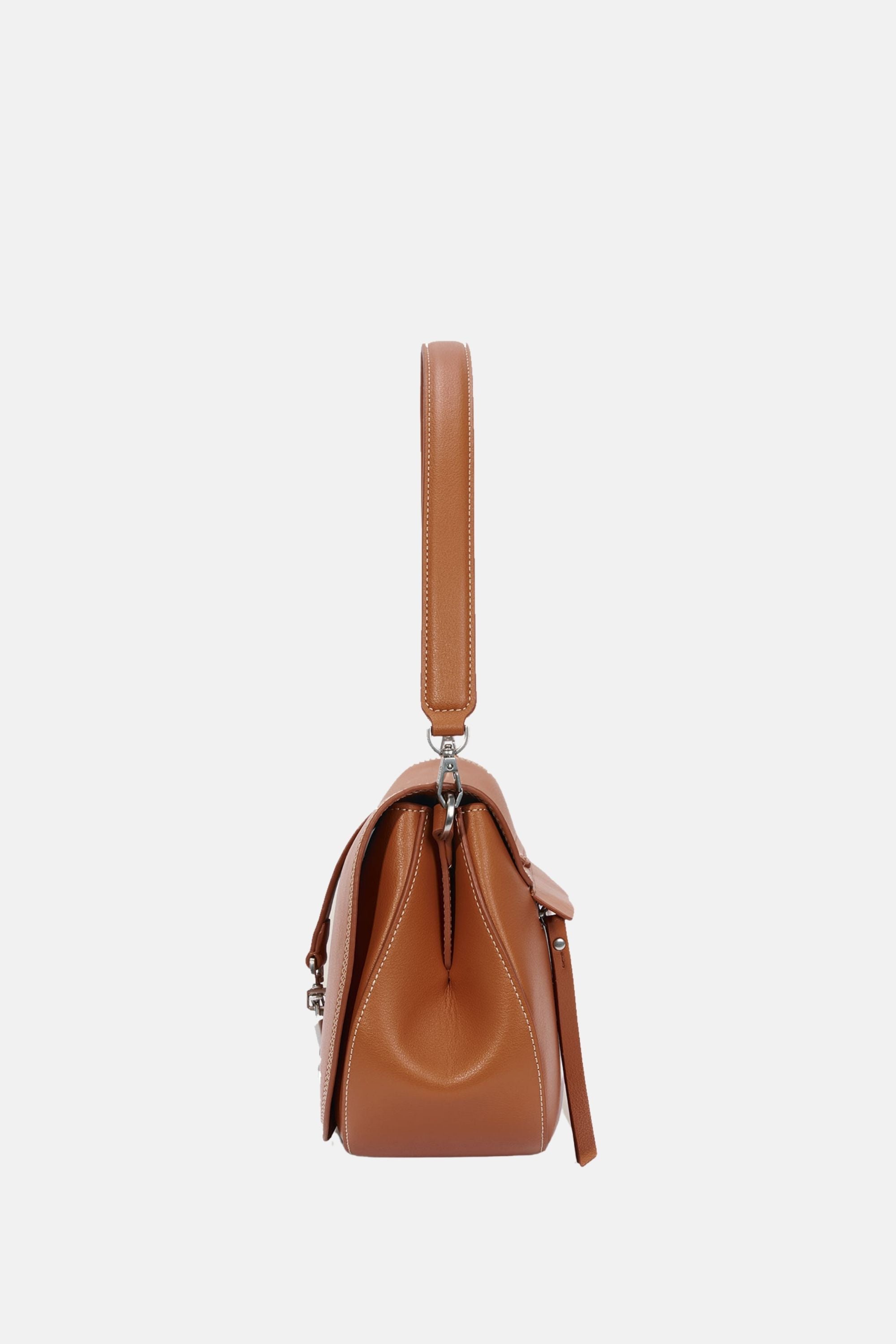 Oryany - Western Stitch Saddle Bag - Tiki Tan Leather