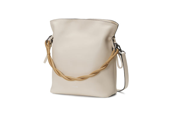Oryany - Madeleine Bucket Medium Crossbody Handbags - Cream / One size