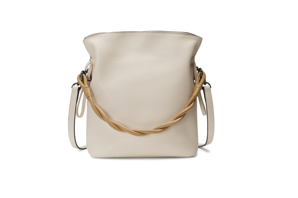 Oryany - Madeleine Bucket Medium Crossbody Handbags - Cream / One size