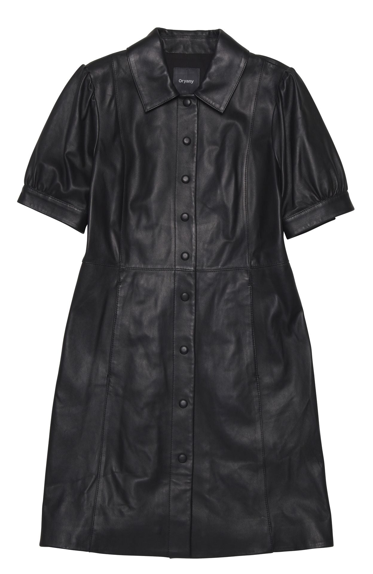 Oryany - Leather Short Sleeve Dress