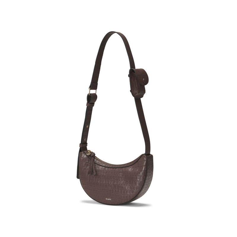 Rookie Croco Crossbody - Medium Crossbody